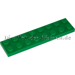 LEGO Platte 2x8x0,33 Grün (GREEN) (303428, 3034)