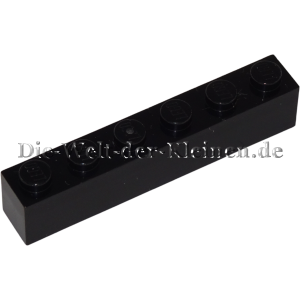 LEGO Brick 1x6 BLACK (BLACK) (300926, 3009)