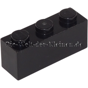 LEGO Brick 1x3 BLACK (BLACK) (362226, 3622)