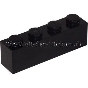 LEGO Brick 1x4 BLACK (BLACK) (301026, 3010)