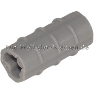 LEGO Technic Axle Connector 2L MEDIUM STONE GREY (MED. ST. GREY) (4211543, 6538b)