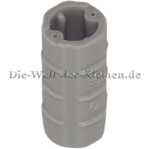 Preview: LEGO Technic Axle Connector 2L MEDIUM STONE GREY (MED. ST. GREY) (4211543, 6538b)