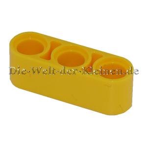 LEGO® Technic Liftarm 1x3 mit 3 Pin-Löchern helles Gelb (BR. YELLOW) (4153707, 32523)