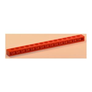 LEGO® Technic Brick 1x16 with 15 hole red (RED) (370321, 3703)