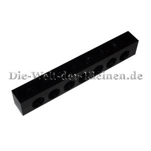 LEGO® Technic Brick 1x8 with 7 hole black (BLACK) (370226, 3702)