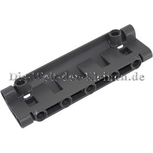 LEGO® Technic Flat Panel curved / edge with round Holes for Pins 3x11 DK. ST. GRAY (DARK STONE GRAY) (6361938, 6211633, 62531)
