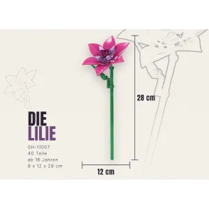 Preview: Stone Heap Einzelblume Lilie (SH-11007)