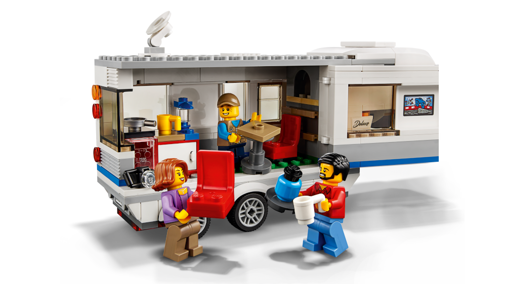 lego city caravan and pickup
