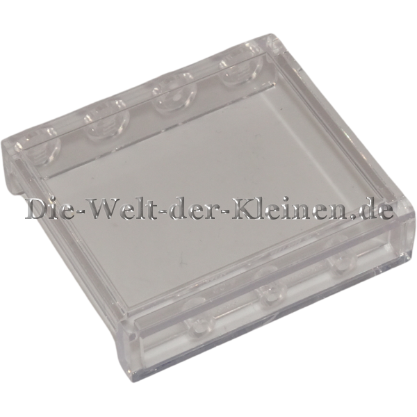 LEGO Fenster, Paneele 1x4x3 mit Stütze Transparent (TRANS CLEAR) (6344088, 4594686, 6245269, 6514156