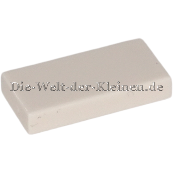 LEGO Fliese 1x2 glatt Weiß (WHITE) (6548264, 306901, 3069)