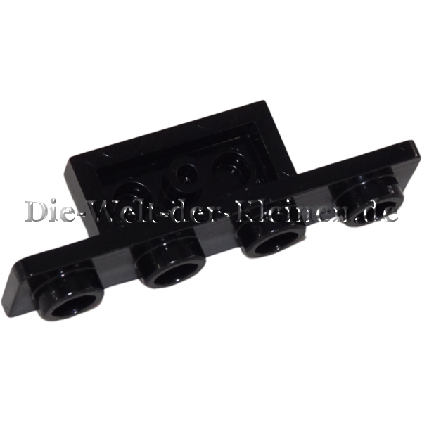 LEGO Halterung 1x4 Schwarz (BLACK) (6168620, 28802)