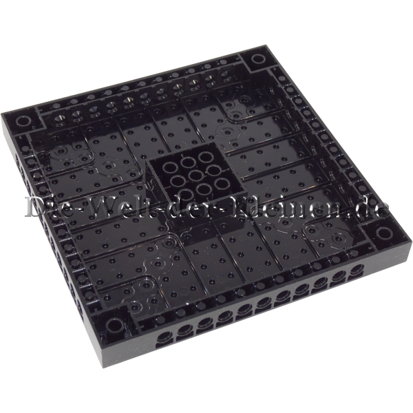LEGO® Technicplatte 16x16 Schwarz (BLACK) (6302092, 65803)