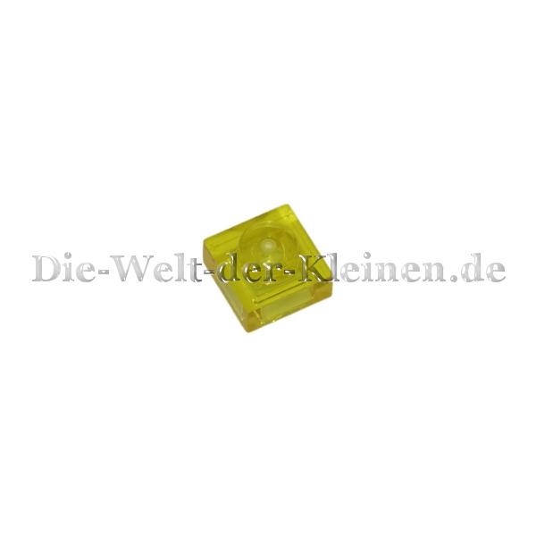 LEGO® Platte 1x1 mit Noppen transparent Gelb (TRANS YELLOW) (6252045/3000844/3024)