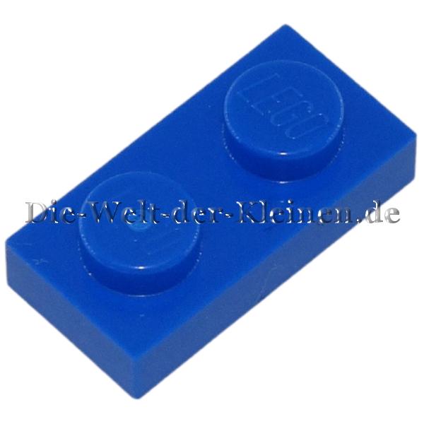 LEGO® Platte 1x2 mit Noppen helles Blau (BR. BLUE) - (302323/3023)