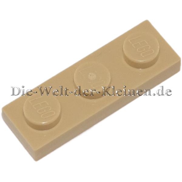 LEGO® Platte 1x3 mit Noppen Beige (TAN) - (4121921/362305/3623)