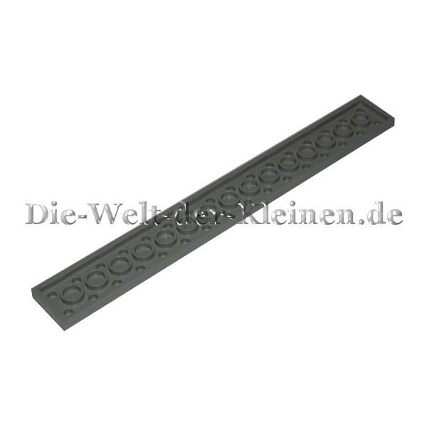 LEGO® Platte 2x16 mit Noppen Mittelsteingrau (MED. ST. GRAY) (4211486, 4282)