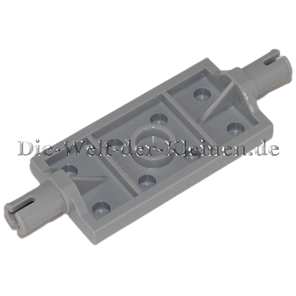 LEGO® Achsplatte 2x4 mit 2 Pins Mittelsteingrau (MEDIUM STONE GREY) (4211572, 30157)