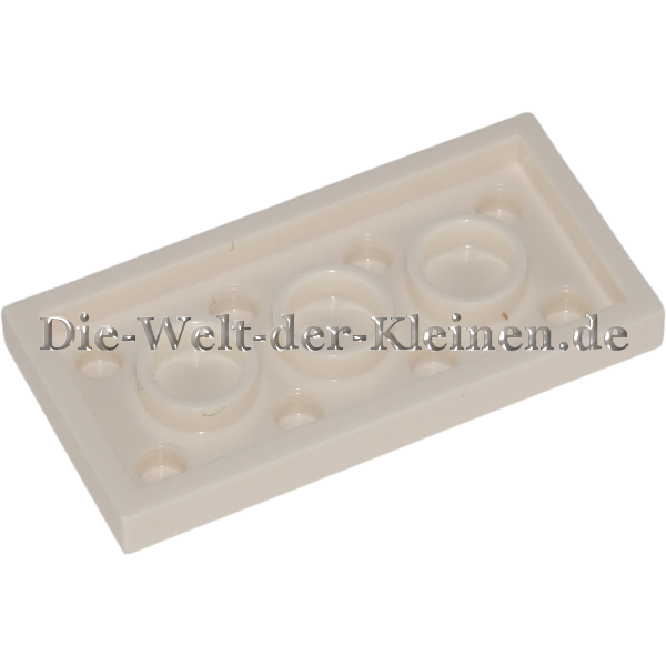 LEGO Platte 2x4 Weiß (WHITE) (6552098, 302001, 3020)