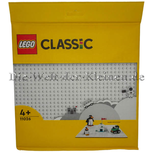 LEGO® Plate 32x32 with Knobs WHITE (WHITE) (11026)