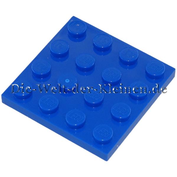 LEGO® Platte 4x4 mit Noppen helles Blau (BR. BLUE) - (4243815/303123/3031)