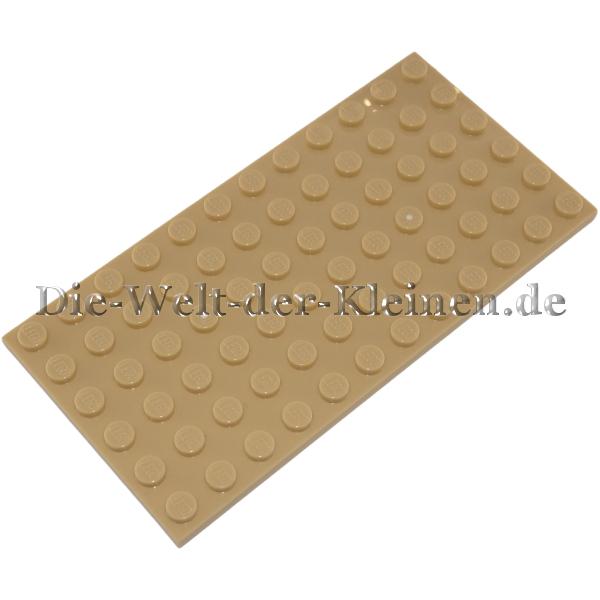 LEGO® Platte 6x12 Noppen Beige (TAN) (6185313, 4107588, 4188158, 6097342, 3028)