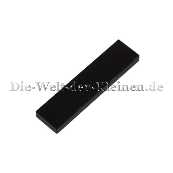 LEGO® Fliese 1x4 glatt Schwarz (BLACK) (243126/2431)