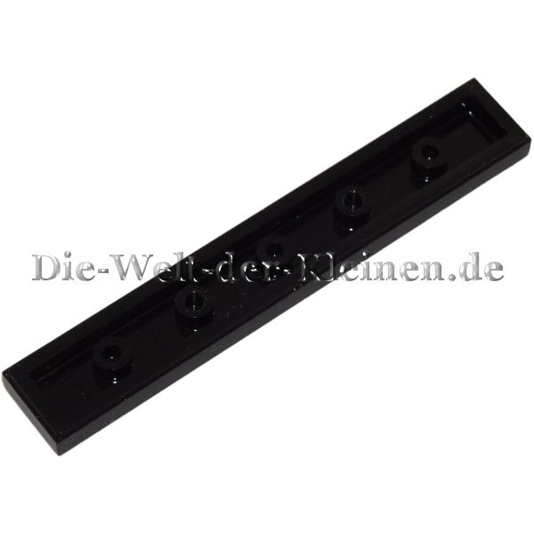 LEGO® Fliese 1x6 glatt Schwarz (BLACK) (663626/6636)