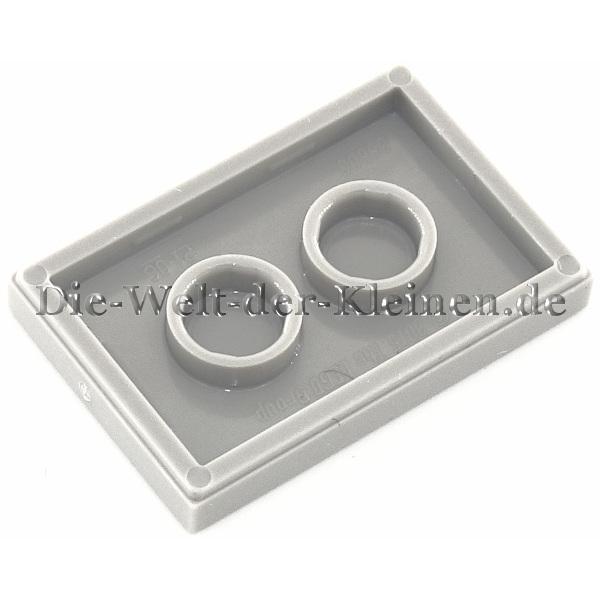 LEGO® Fliese 2x3 glatt Mittelsteingrau (MED. ST. GREY) (6171894/26603)