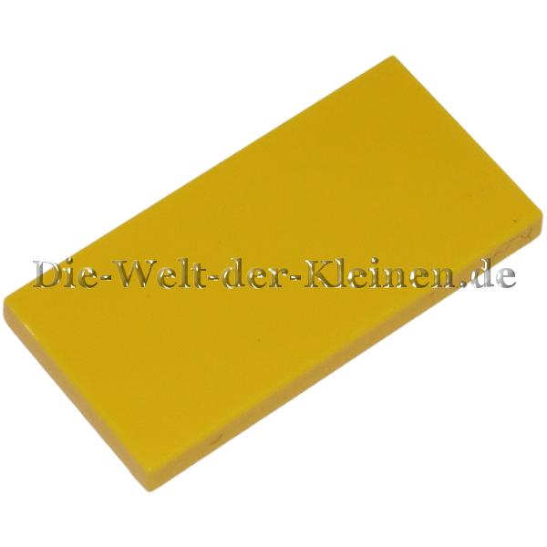 LEGO® Fliese 2x4 glatt helles Gelb (BRIGHT YELLOW) (6388490/4560151/87079)