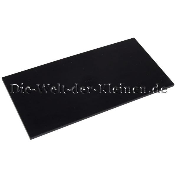 LEGO® Tile 8x16 smooth/flat with pipes BLACK (BLACK) (4221750, 48288)