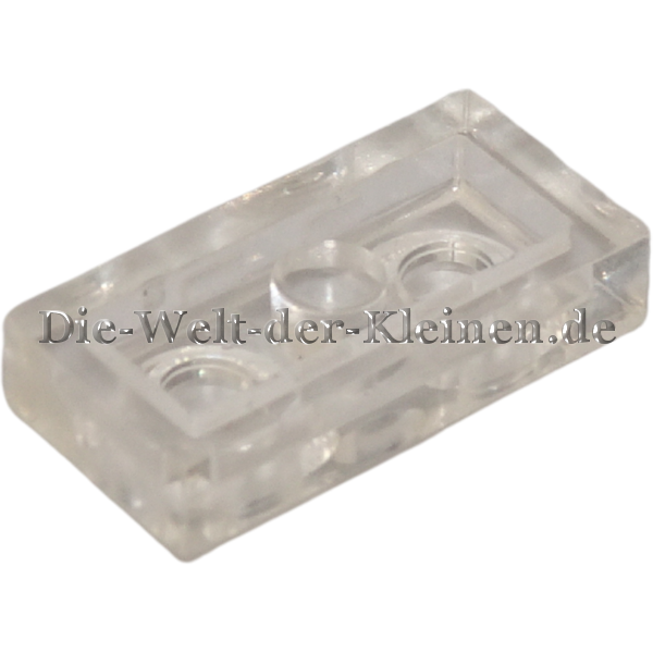 LEGO Platte 1x2 Transparent (TRANS CLEAR) (6514001, 302310, 622540, 4167842, 6240204, 3023)