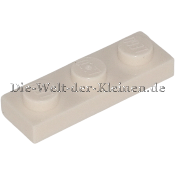 LEGO Platte 1x3 Weiß (WHITE) (6552105, 362301, 6550144, 3623)