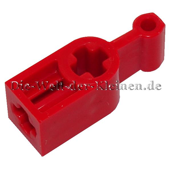LEGO® Technic Pneumatic changeover, lever, diverter, latch BR. RED (BRIGHT RED) - (4270473, 6313493, 6641)