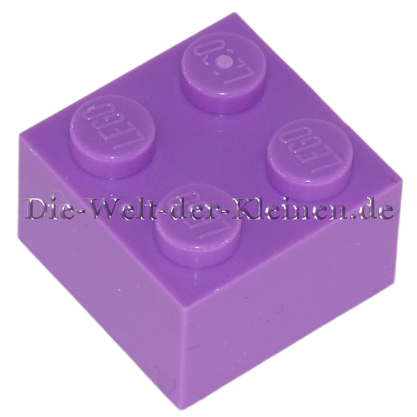 LEGO® Stein 2x2 Mittel Lavendel (MED. LAVENDER) (6545844, 6070321, 3003)