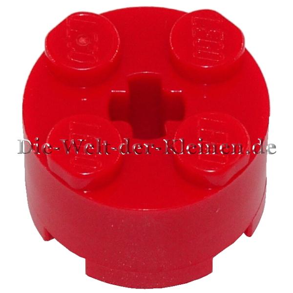 LEGO® Stein 2x2 rund mit Kreuzloch helles Rot (BR. RED) - (614321/3941)