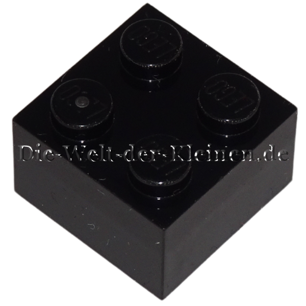 LEGO® Stein 2x2 Schwarz (BLACK) (4103587, 300326, 3003)