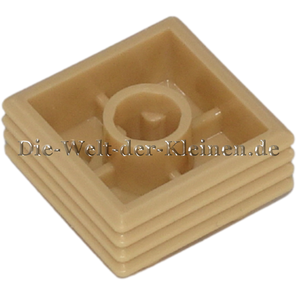 LEGO Technic Stein 2x2 modifiziert Beige (TAN) (6330903, 71752)