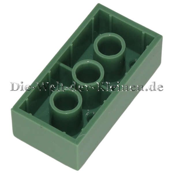 LEGO® Stein 2x4 Sand Grün (SAND GREEN) (6075626, 3001)