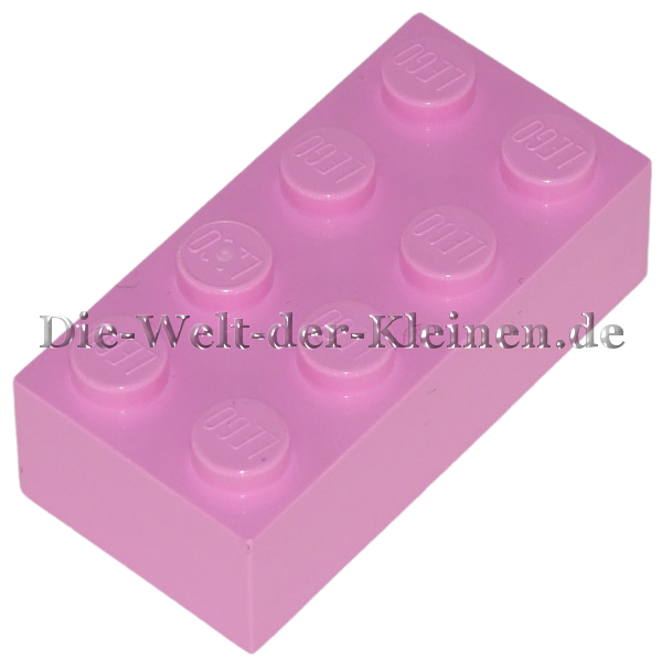 LEGO® Stein 2x4 helles Pink (BRIGHT PURPLE) (4520632, 4227659, 4497168, 3001)