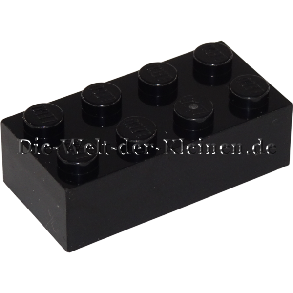 LEGO® Stein 2x4 Schwarz (Black) (300126, 3001)