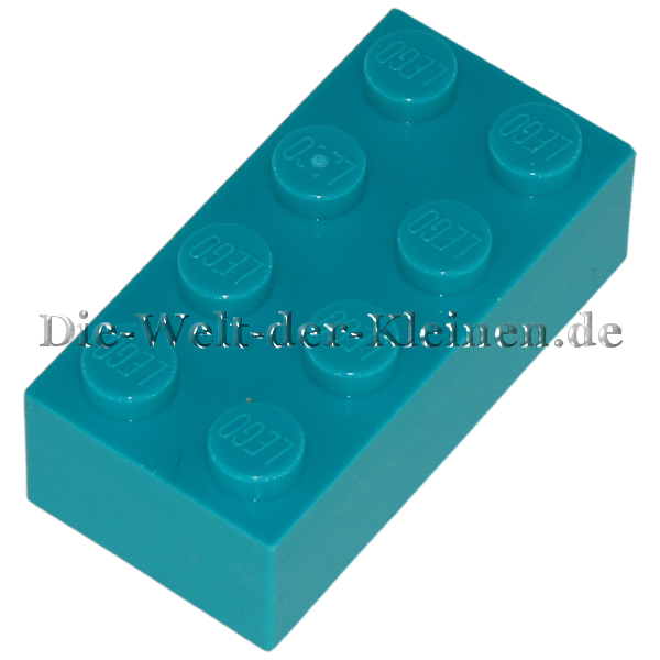 LEGO® Stein 2x4 Dunkeltürkis (DARK TURQUOISE) (6249422/3001)