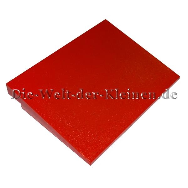 LEGO® Stein / Schrägstein / Dachstein /Rampe 6x8 schräg 10° helles Rot (LIGHT RED) - (4177768/4567889/6219672/4515) Vorderseite