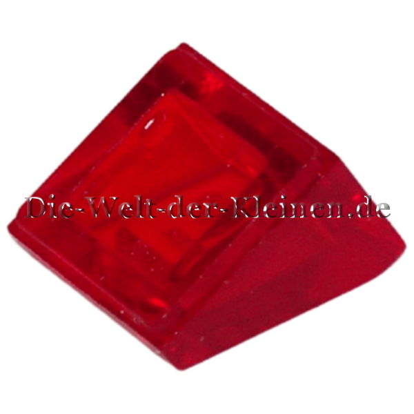 LEGO Brick 1x1 slope 30° TRANS RED (TRANS RED) (6245252, 4244363, 54200)