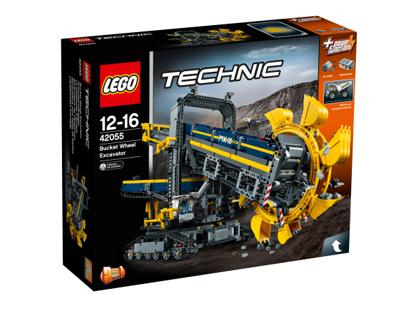 LEGO Technic 42055 Bucket Wheel Excavator Box front