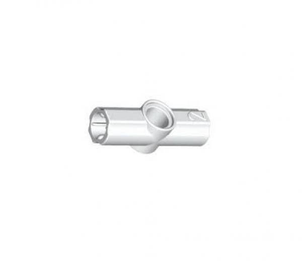 LEGO Technic Axle Connector / Pin Connector / Angle with two axle holes and one round hole WHITE (WHITE) - (4125554/32034)