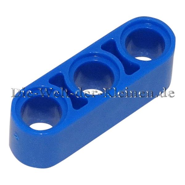 LEGO® Technic Liftarm 1x3 with 3 round holes BR. BLUE (BRIGHT BLUE) - (3252323/4144284/4509376/32523)