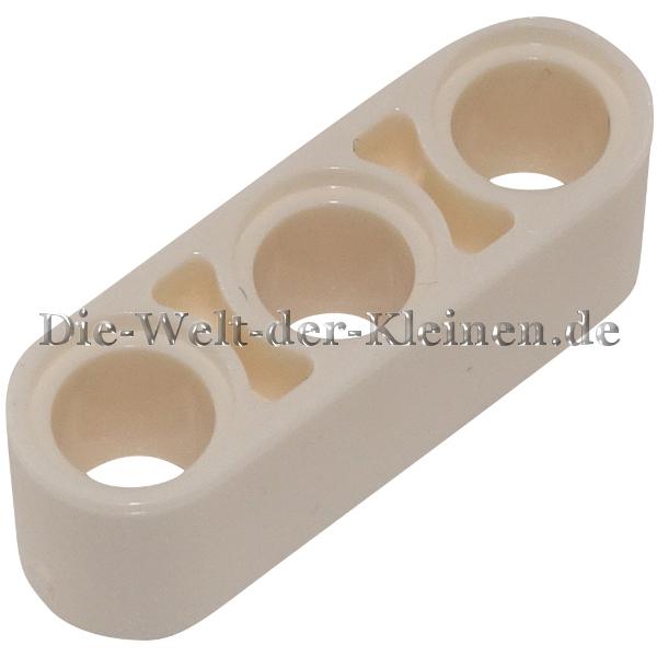 LEGO® Technic Liftarm 1x3 with 3 round holes WHITE (WHITE) (4208160/4157772/32523)