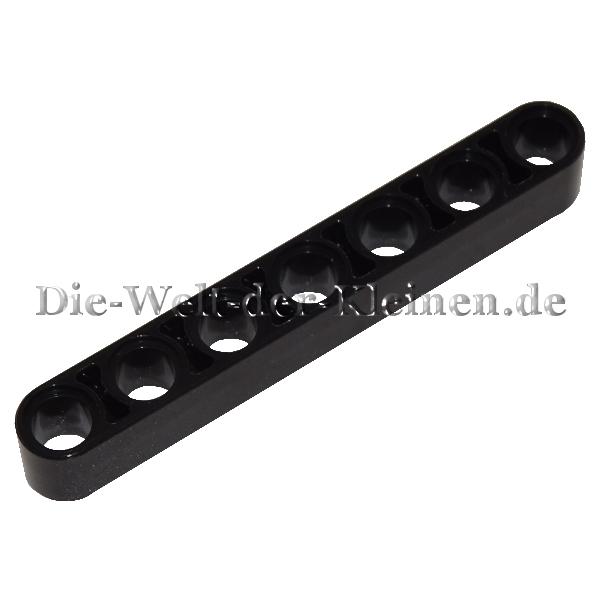 LEGO® Technic Liftarm 1x7 with 7 round holes / Pin holes BLACK (BLACK) - (3252426/4155458/4495935/32524)