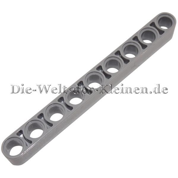 LEGO® Technic Liftarm 1x9 with 9 round holes MED. ST. GRAY (MEDIUM STONE GRAY) - (6102449/4211866/40490)