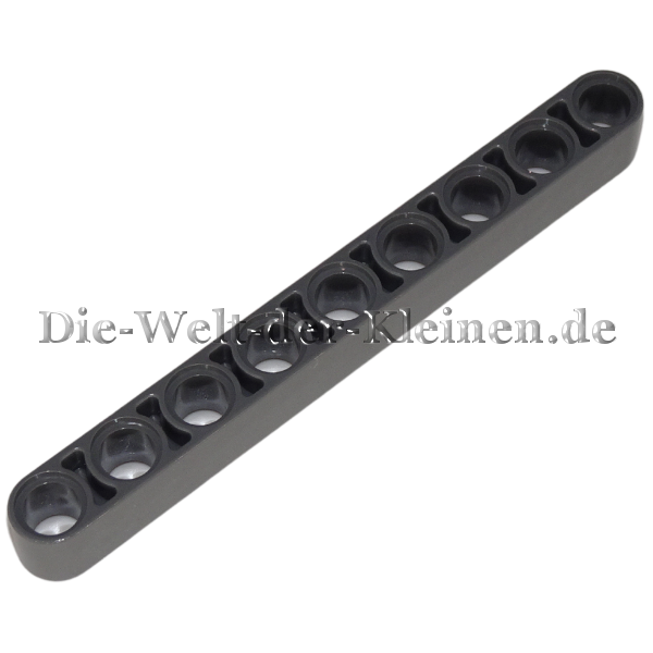 LEGO® Technic Liftarm 1x9 with 9 round holes DARK STONE GREY (DK. ST. GREY) (4645730, 4210757, 40490)